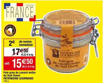 Migros Foie gras de canard offre