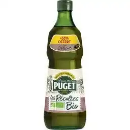 Intermarché Hyper Huile d'olive bio les récoltes goût classique puget offre