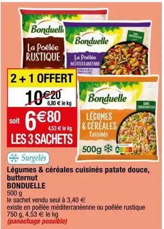 Migros Plats préparés bonduelle offre