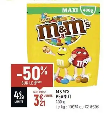 Spar M&m'S Paenut offre