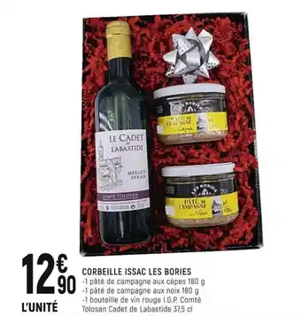 Spar Corbeille Issac Les Bories offre