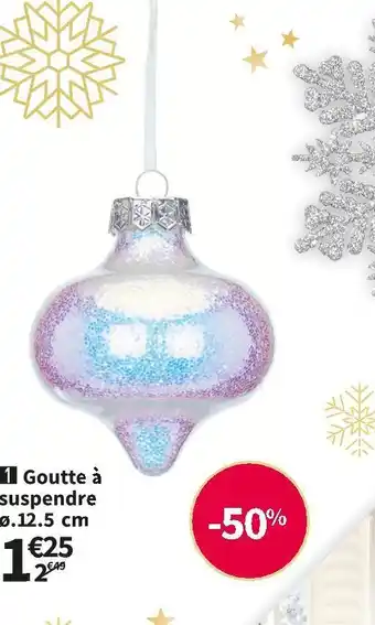Conforama Goutte ou cœur à suspendre offre