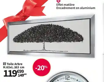 Conforama Toile arbre offre