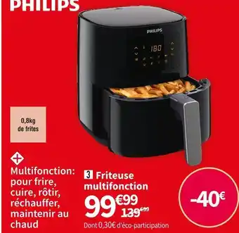 Conforama Philips friteuse multifonction hd9252/70 offre