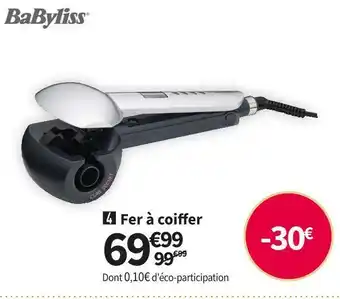 Babyliss fer Ă coiffer c1600e