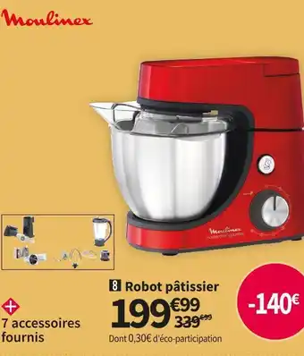Conforama Moulinex robot pâtissier qa513g10 offre
