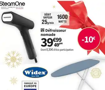 Conforama Steamone defroisseur nomade eudtc75b offre
