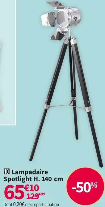 Conforama Lampadaire spotlight offre