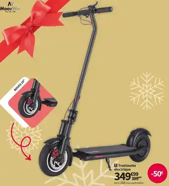 Moovway trottinette électrique bw10 noir