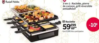Conforama Russell hobbs raclette 26280-56 offre