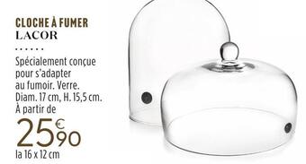 Culinarion Lacor cloche à fumer offre