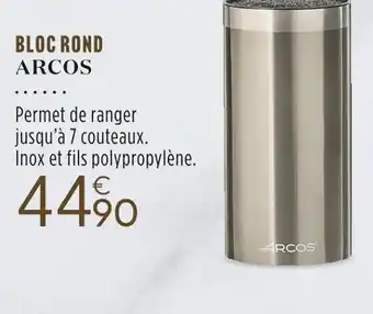 Culinarion Arcos bloc rond offre
