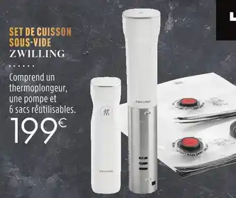 Culinarion Zwilling set de cuisson sous-vide offre