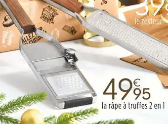 Culinarion Microplane la râpe à truffes 2 en 1 offre