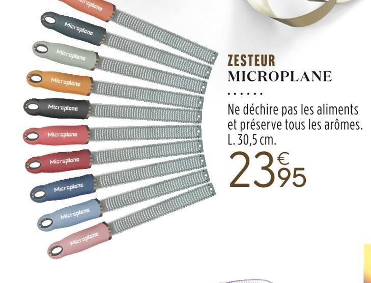 Promo Microplane zesteur chez Culinarion