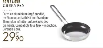 Culinarion Greenpan poêle à œuf offre
