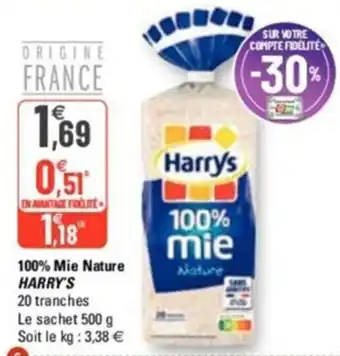100% mie nature HARRY'S