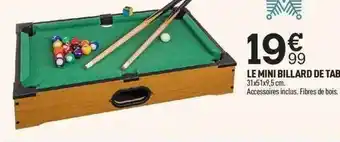 Centrakor Le mini billard de table offre