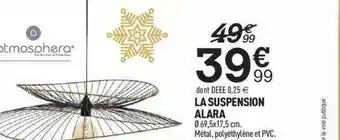 Centrakor La suspension alara offre