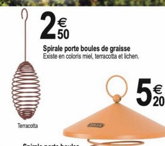 Tridôme Spirale Porte Boules de Graisse offre