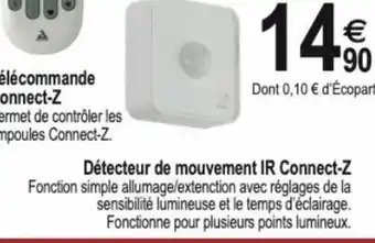 Detecteur de Mouvement IR Connect-Z