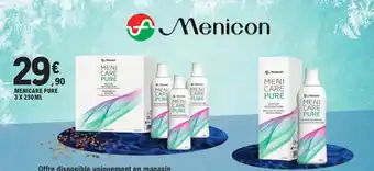 E.Leclerc Menicure Pure 3x250ml offre