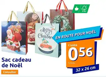 Action Sac Cadeau de Noel offre
