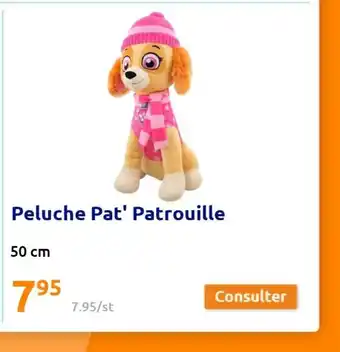 Action Peluche Pat Patrouille offre