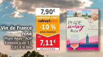 Colruyt Vin De France Rosé offre