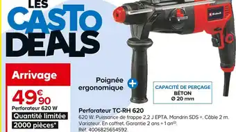 Castorama Einhell perforateur tc-rh 620 offre