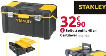 Mr Bricolage Stanley boîte à outils 48 cm cantilever offre