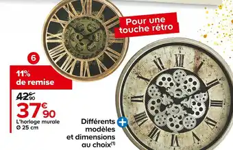 Horloge murale