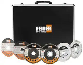 Coffret 17 pièces 115 mm pour tronçonnage et meulage