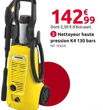 Mr Bricolage Kärcher nettoyeur haute pression k4 offre
