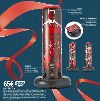 Decathlon Boxing machine 100 gonflable enfant - édition limitée justice league © offre
