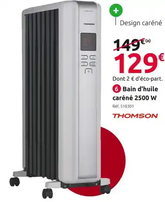 Mr Bricolage Thomson bain d’huile caréné offre