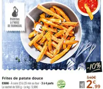 Thiriet Frites De Patate Douce offre