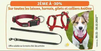 Maxi Zoo Les laisses, harnais, gilets et colliers anione offre