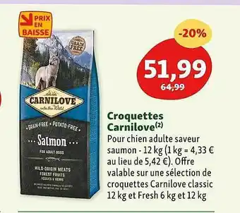 Croquettes carnilove