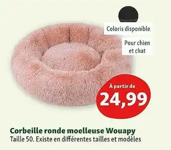 Maxi Zoo Corbeille ronde moelleuse wouapy offre