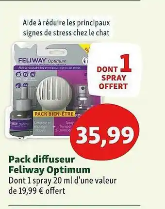 Pack diffuseur feliway optimum