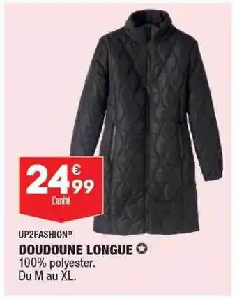 ALDI Doudoune longue up2fashion offre