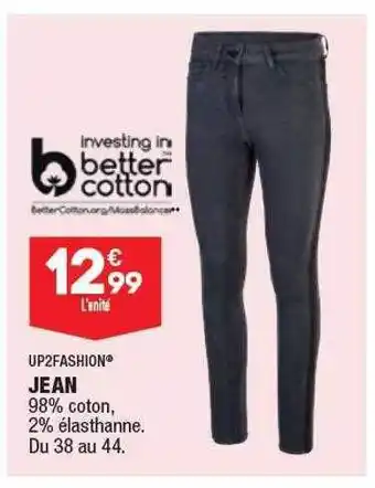 ALDI Jean up2fashion offre