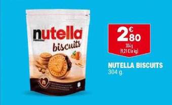 ALDI Nutella biscuits offre