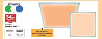 ALDI Panneau à led light zone offre