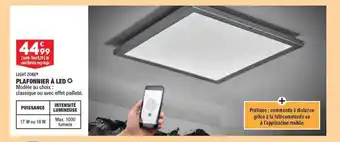 ALDI Plafonnier à led light zone offre