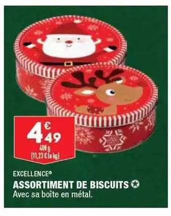 ALDI Assortiment de biscuits excellence offre
