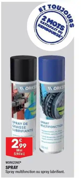 ALDI Spray workzone offre