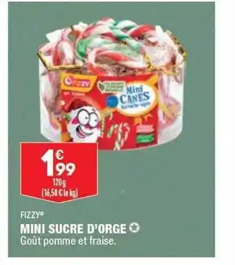 ALDI Mini sucres d'orge fizzy offre