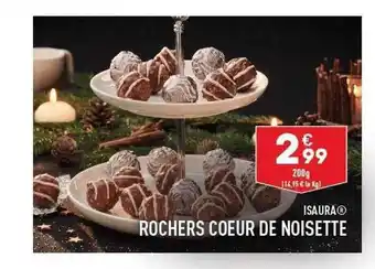 ALDI Rochers cœur de noisette isaura offre